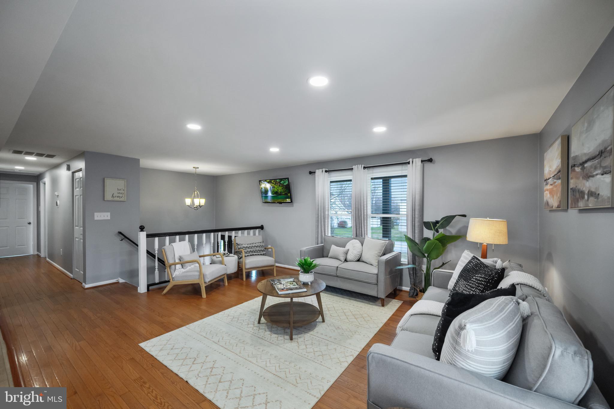 15915 Trenton Road Upperco, MD 21155 - Photo 10 of 41 a living room with furniture and a wooden floor