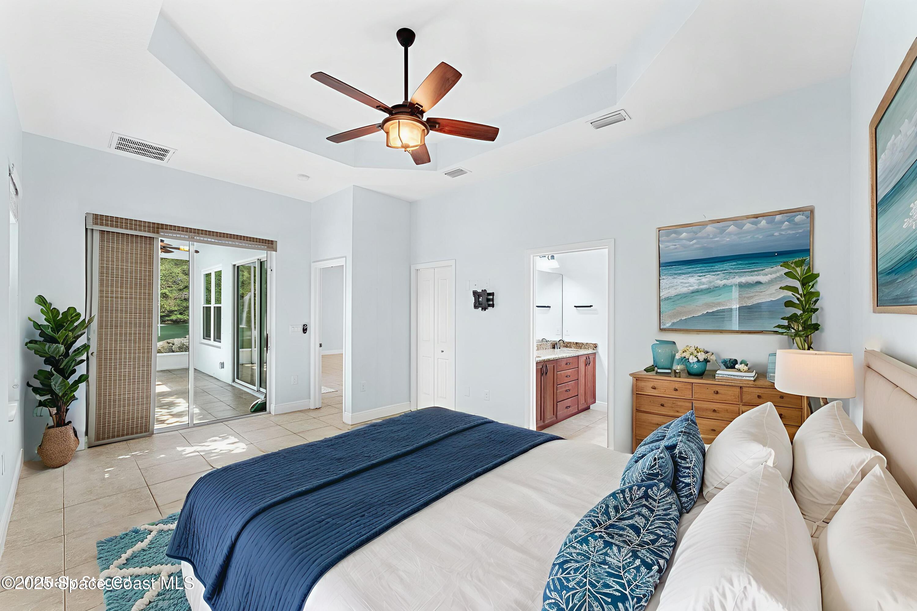 1121 South Orlando Avenue Cocoa Beach, FL 32931 - Photo 24 of 48 Virtually Staged- Primary Bedroom