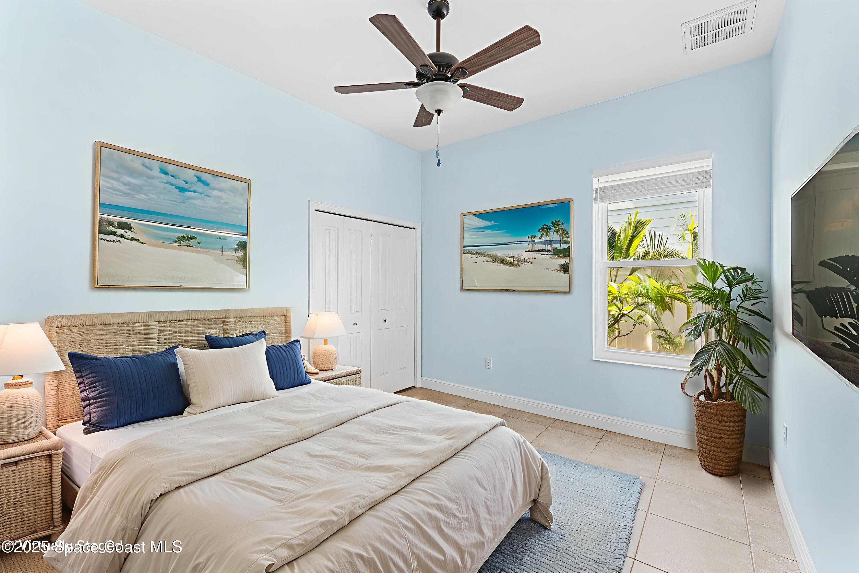 1121 South Orlando Avenue Cocoa Beach, FL 32931 - Photo 30 of 48 Virtually Staged- Bedroom 2