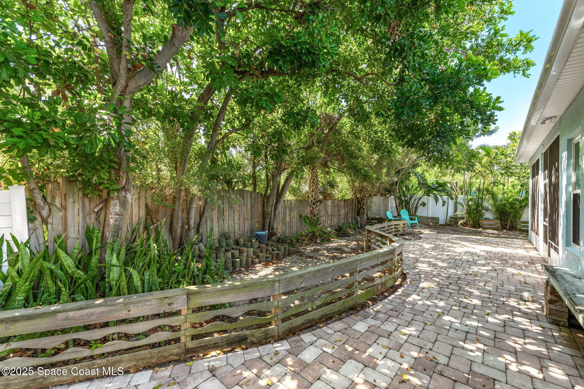 1121 South Orlando Avenue Cocoa Beach, FL 32931 - Photo 39 of 48 Lush Backyard