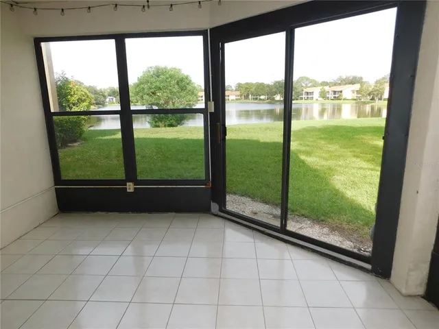 a view of a room with window