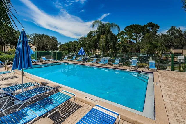 a outdoor view with a sitting space