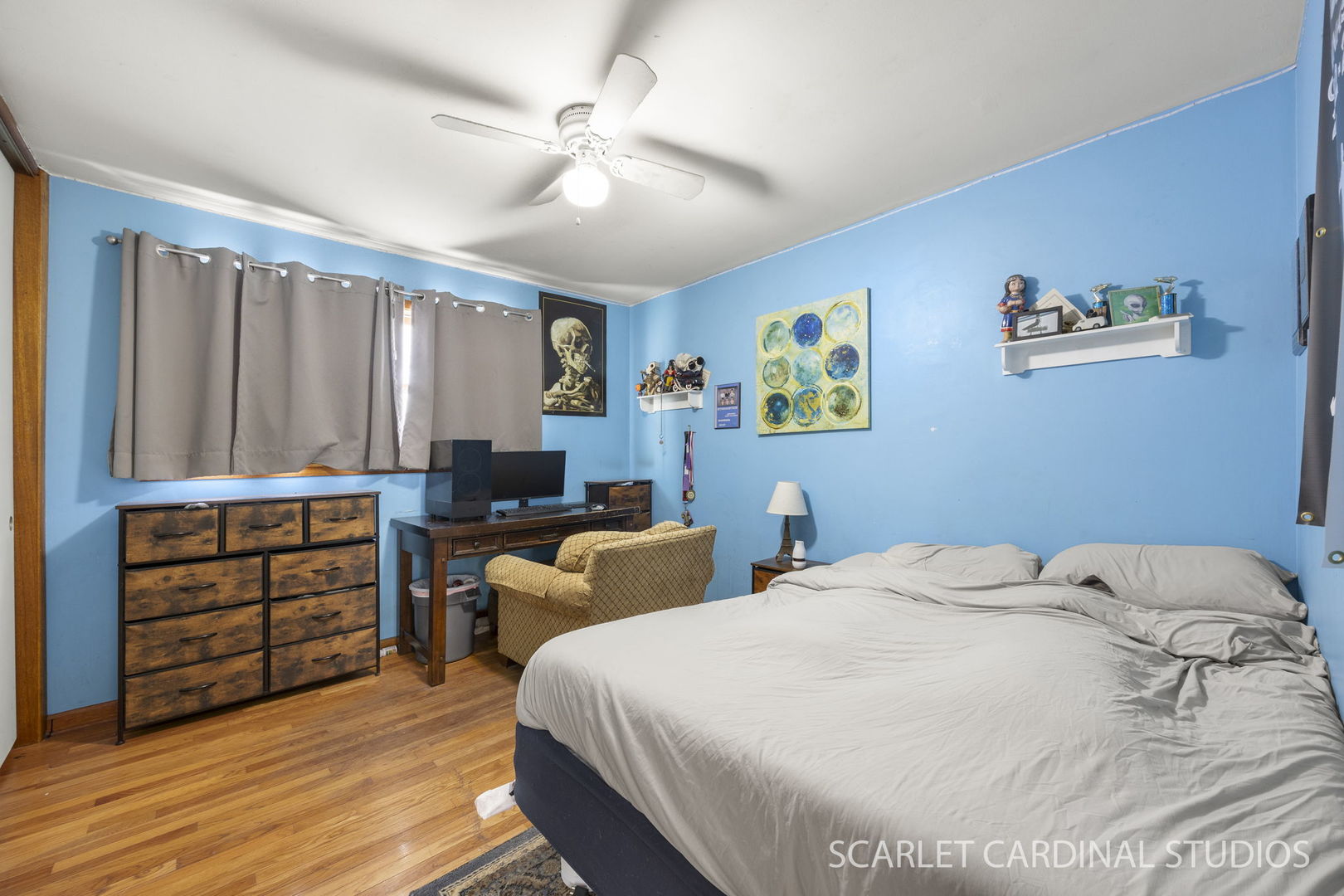 509 South Westmore-Meyers Road Lombard, IL 60148 - Photo 13 of 23 a bedroom with a bed and a dresser