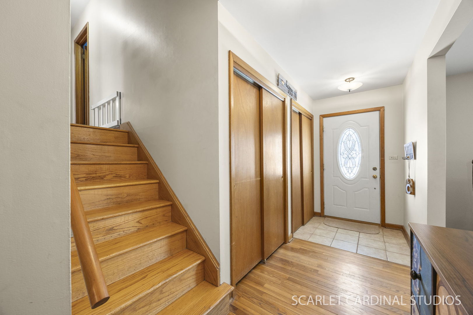 509 South Westmore-Meyers Road Lombard, IL 60148 - Photo 3 of 23 a view of an entryway with wooden floor