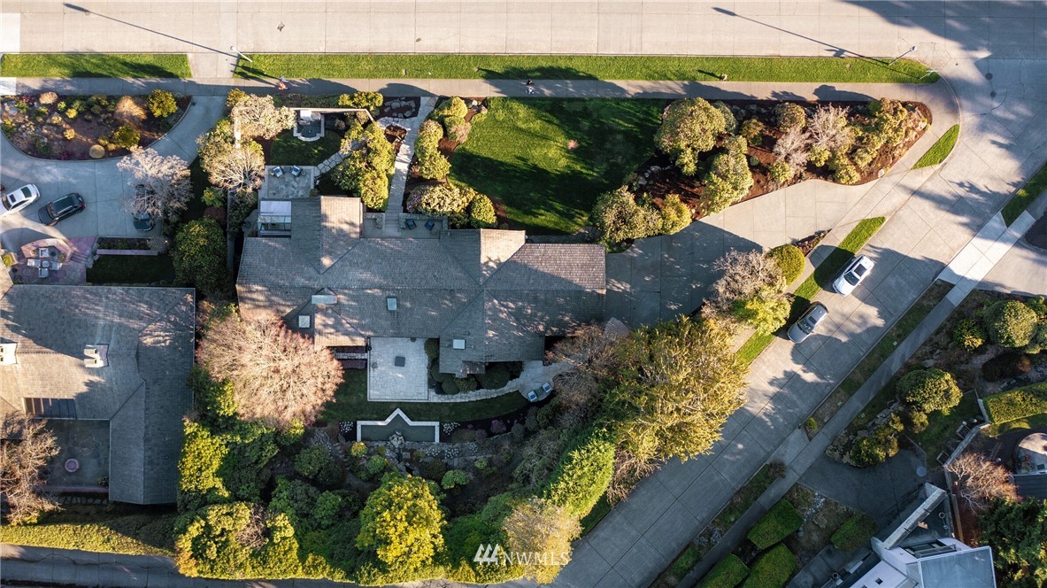 6410 Northeast Windermere Road Seattle, WA 98105 - Photo 2 of 40 an aerial view of residential houses with outdoor space