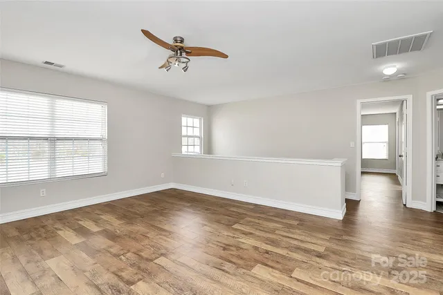 wooden floor in an empty room