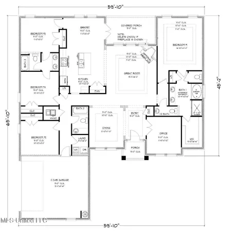 $416,900 | 6624 Palm Pointe Drive, Ocean Springs, MS 39564