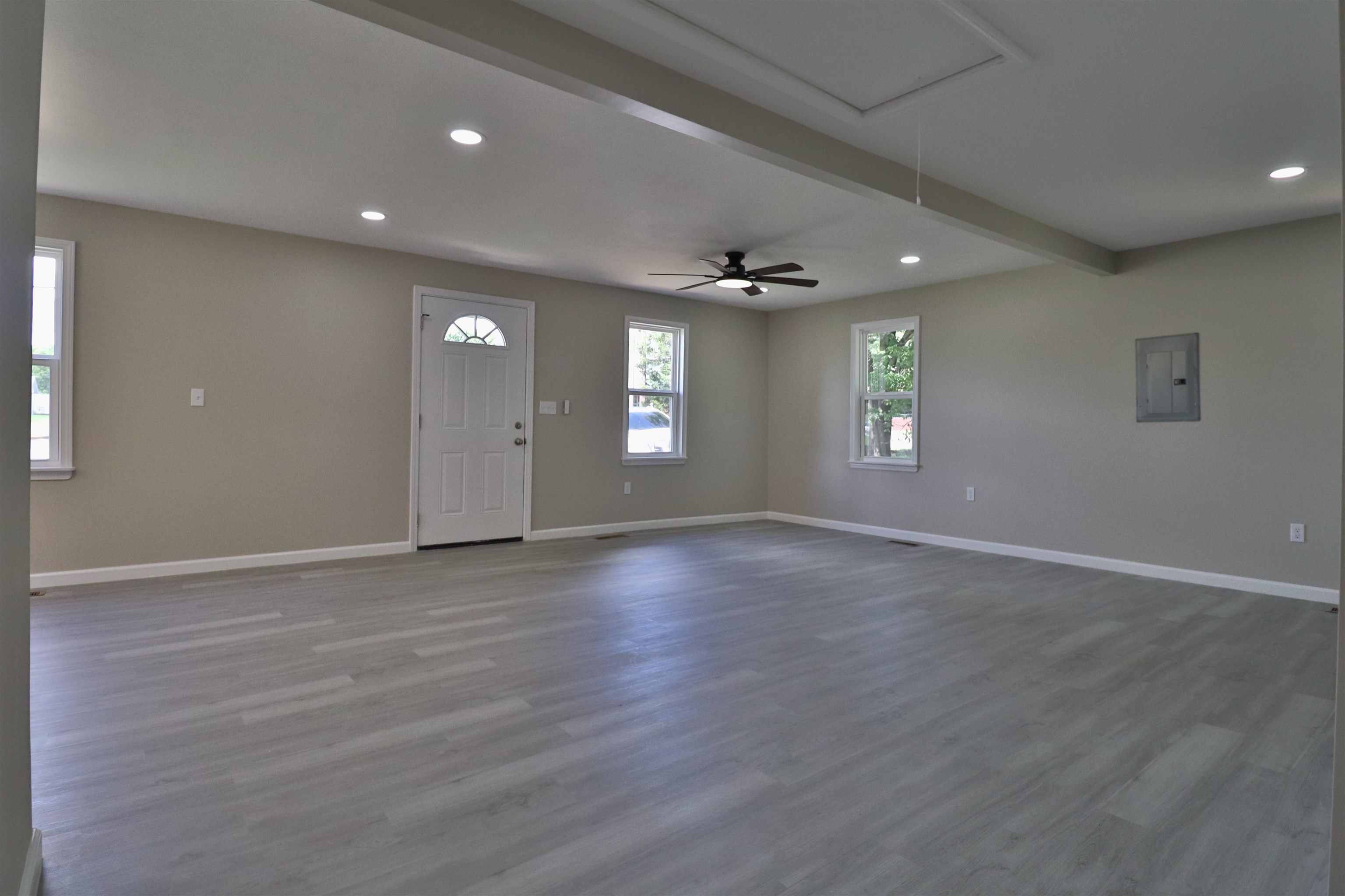 224 Kellar Avenue Ripley, TN 38063 - Photo 9 of 30 a view of livingroom and hall with wooden floor