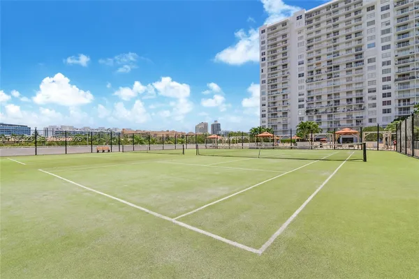 a view of a an empty room
