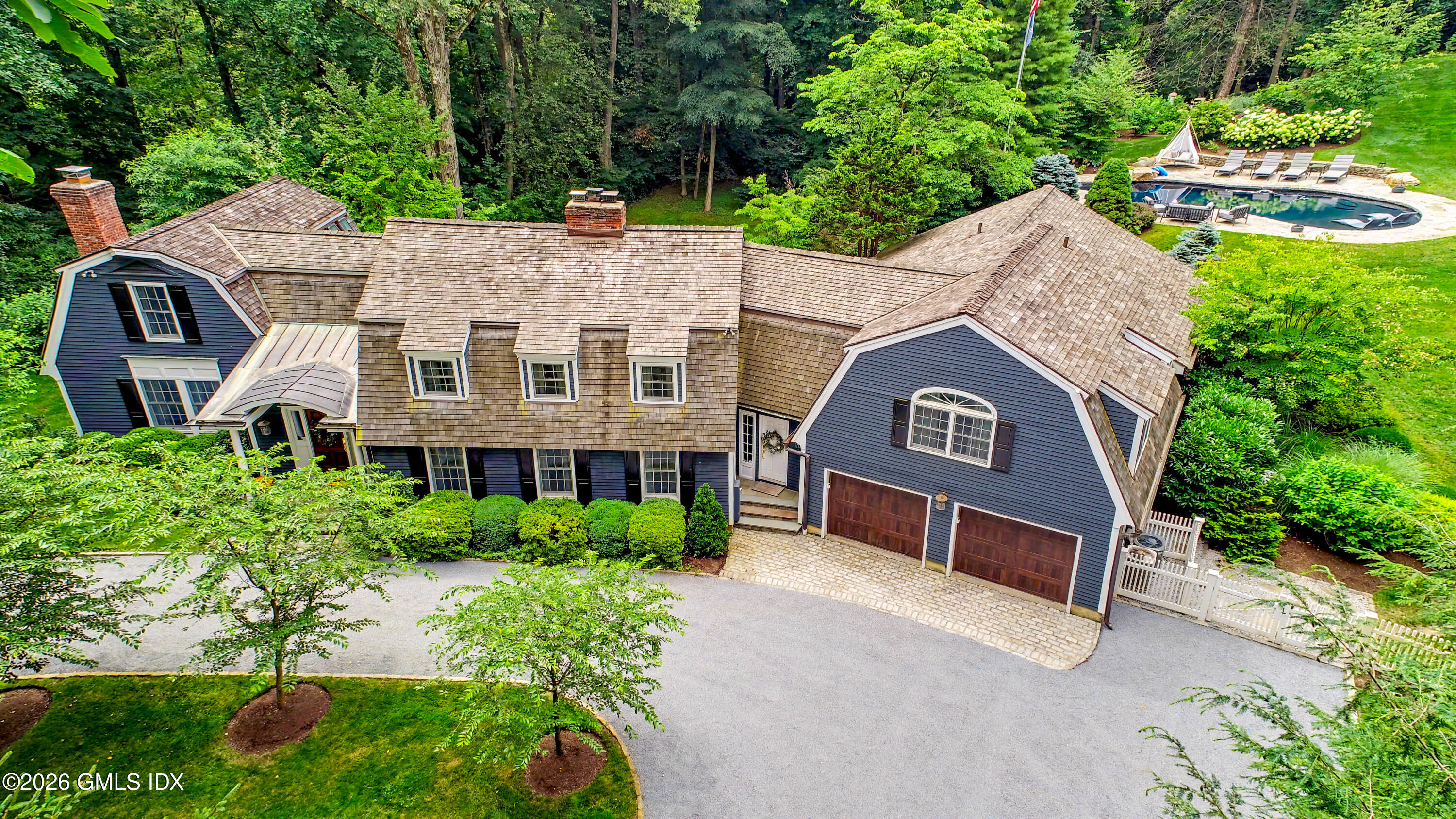 10 Gaston Farm Road Greenwich, CT 06831 - Photo 45 of 54 Exterior with pool