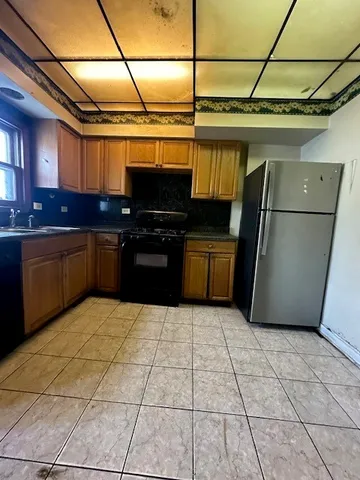 a view of kitchen stove