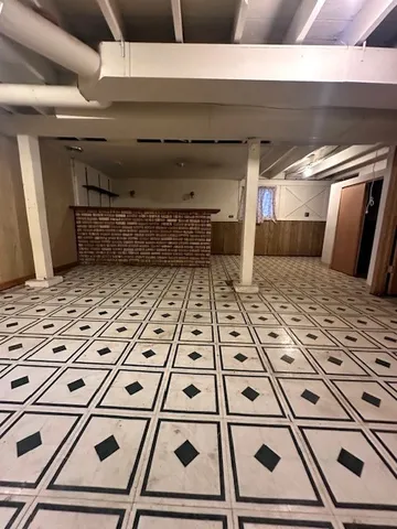 a view of a car garage