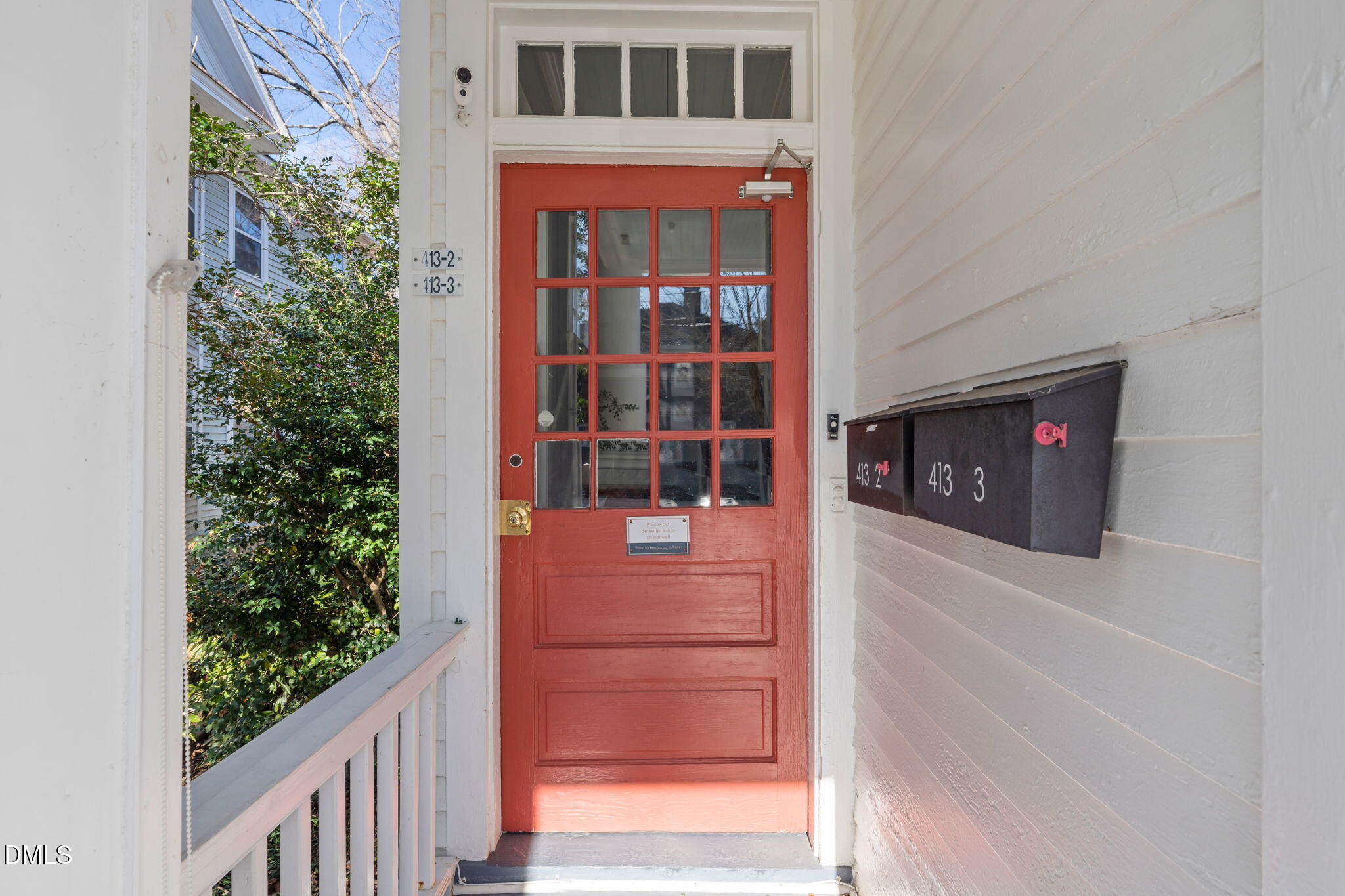 415 East Lane Street Raleigh, NC 27601 - Photo 5 of 52 Front Door-413 Lane Street