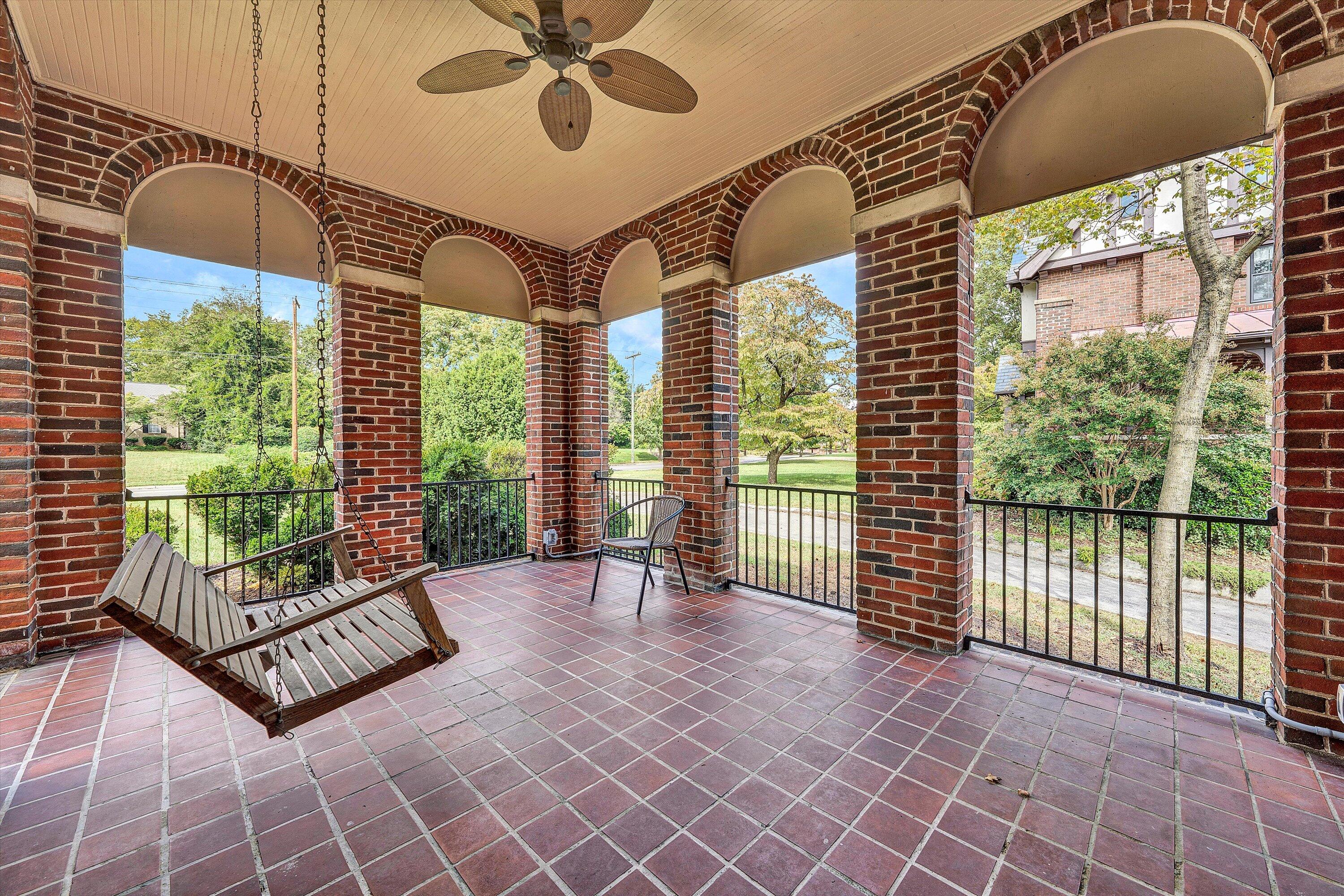 1930 Grandin Road Southwest Roanoke, VA 24015 - Photo 23 of 100 Covered Porch off Dining Room