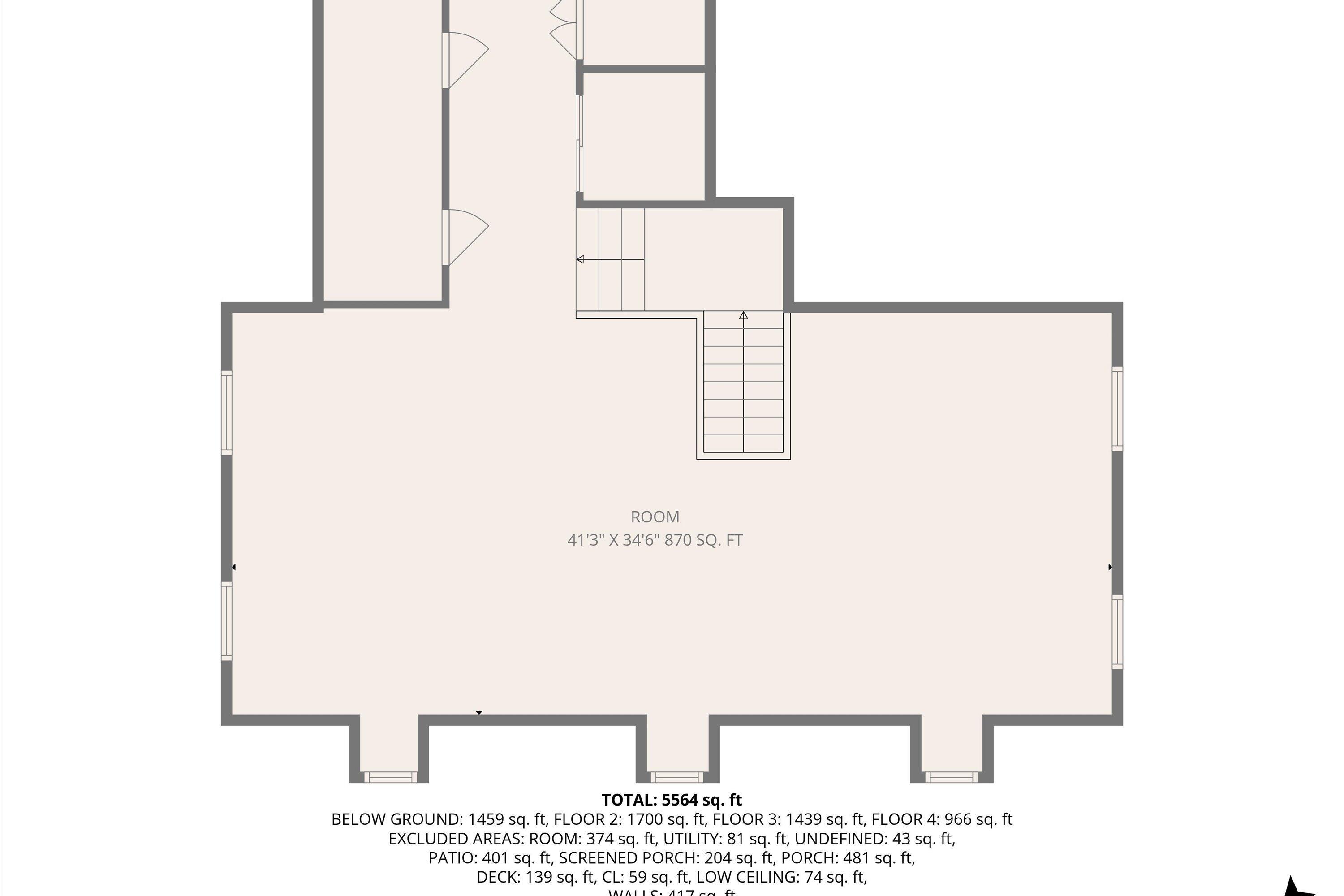 1930 Grandin Road Southwest Roanoke, VA 24015 - Photo 99 of 100 Attic Floor Plan
