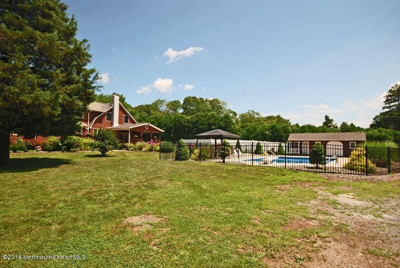 13 Squan Road Clarksburg, NJ 08510 - Photo 39 of 43 13 Squan Rd Poolhouse and Pool