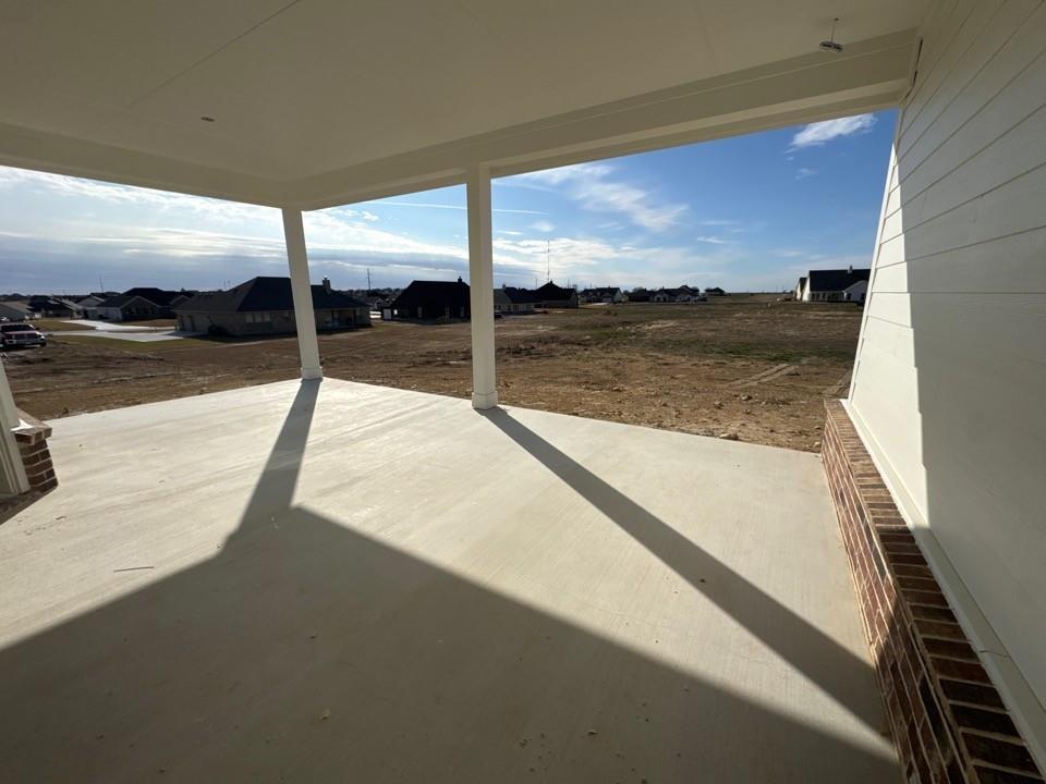 197 Mdw Vista Drive Rhome, TX 76078 - Photo 12 of 13 a view of swimming pool from window