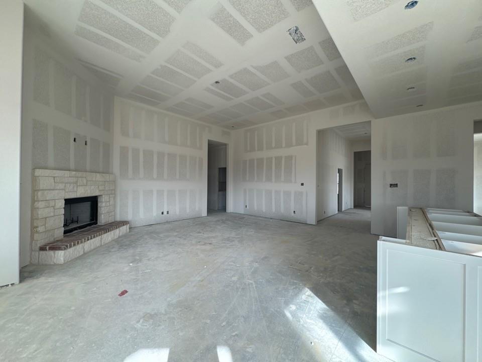 197 Mdw Vista Drive Rhome, TX 76078 - Photo 9 of 13 a view of a livingroom with a fireplace