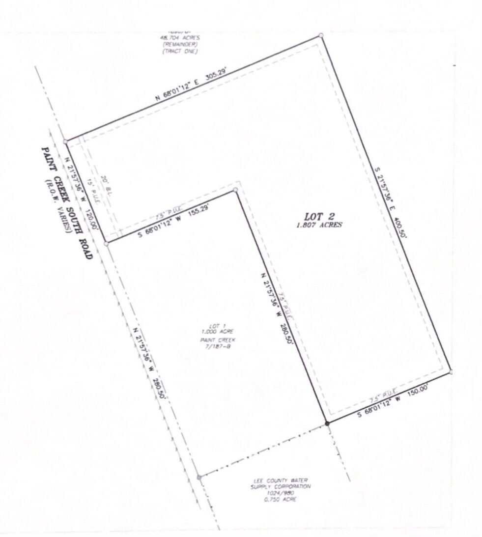 Tbd- Paint Creek S Road Paige, TX 78659 - Photo 1 of 1 a picture of a very nice looking hallway