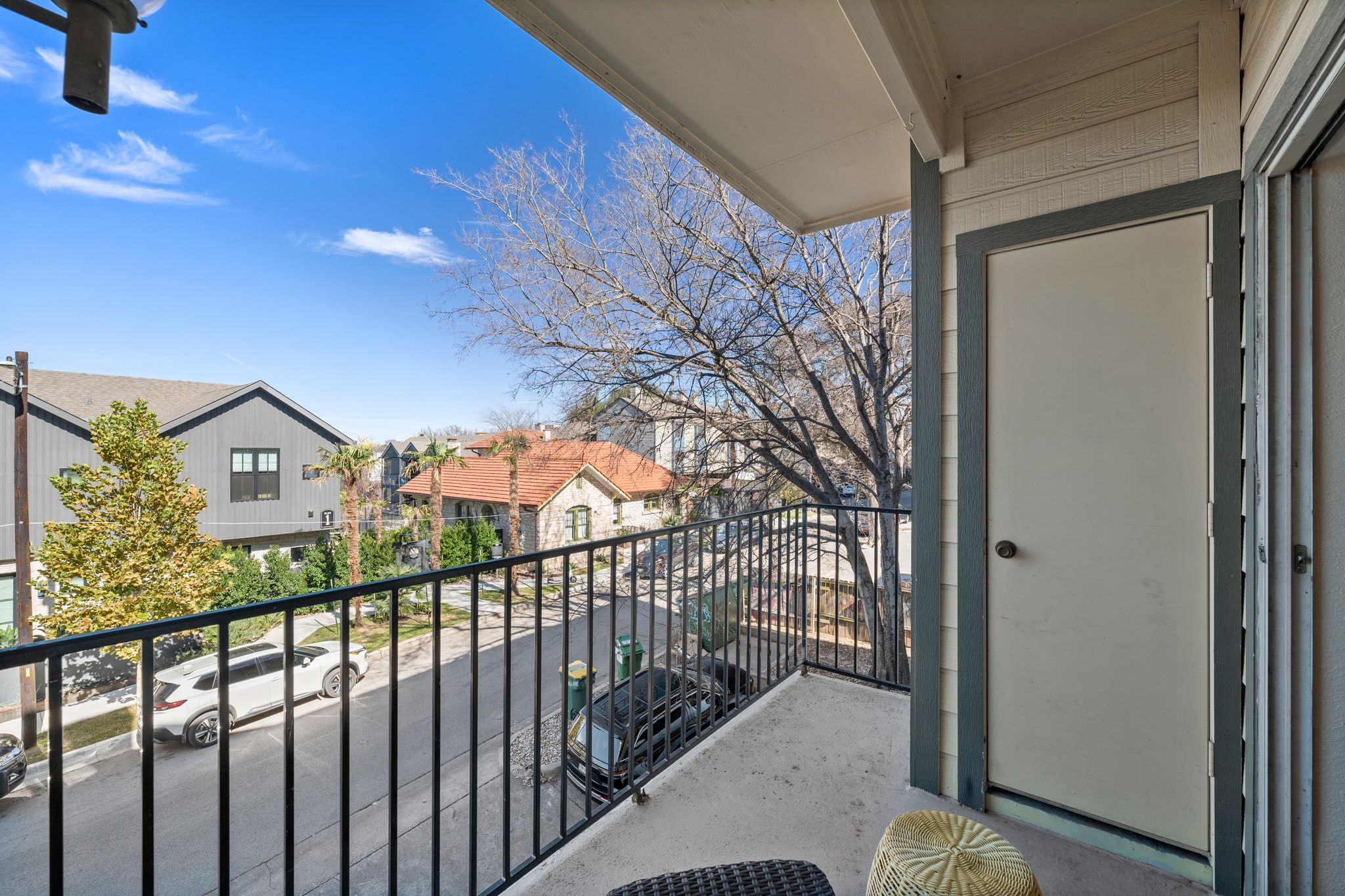 914 West 26th Street, Unit 202 Austin, TX 78705 - Photo 19 of 34 a view of a balcony with a tree