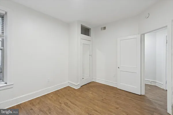 wooden floor in an empty room