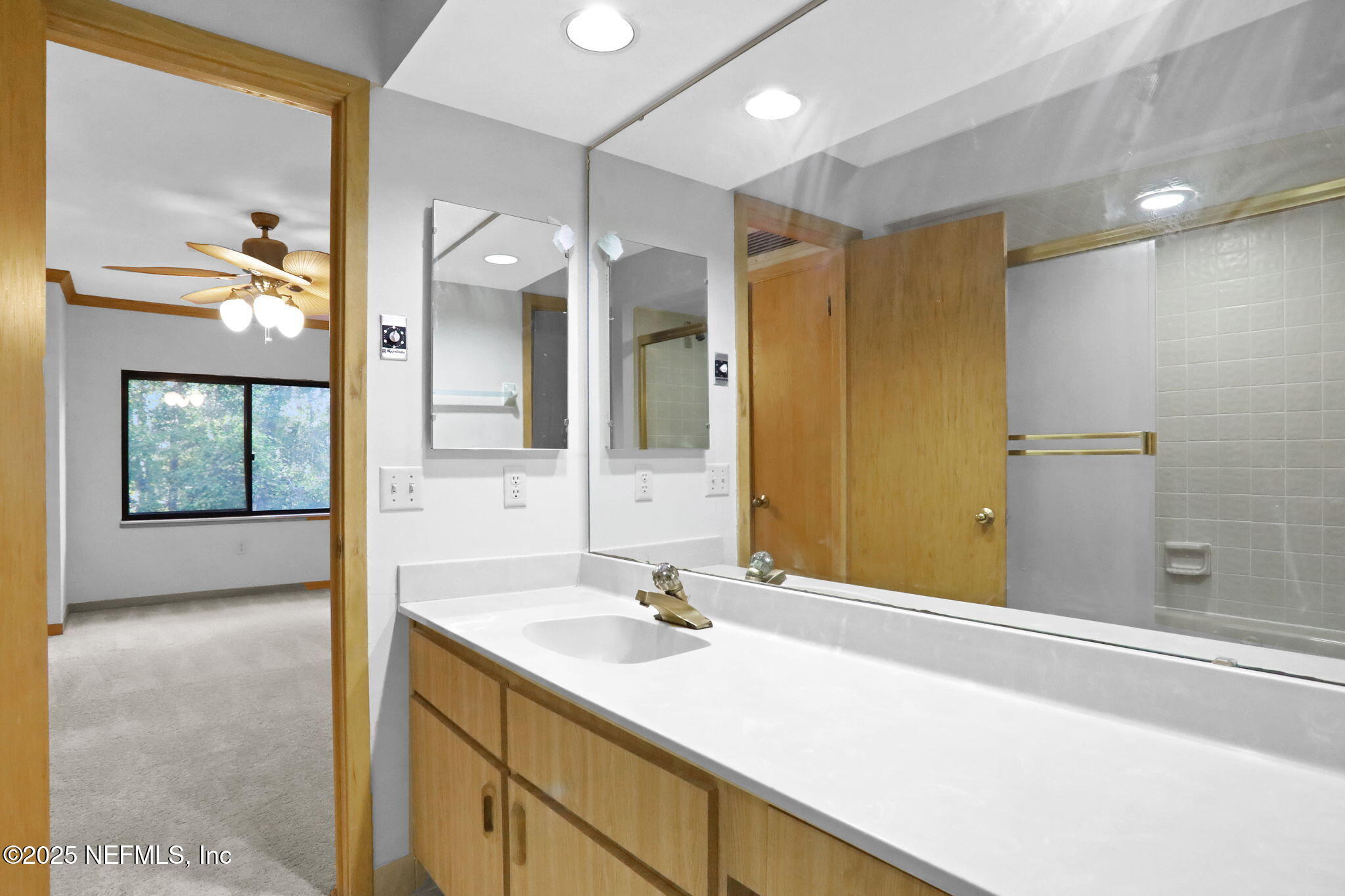 2970 Ravines Road, Unit 1308 Middleburg, FL 32068 - Photo 25 of 33 a bathroom with a sink and a mirror