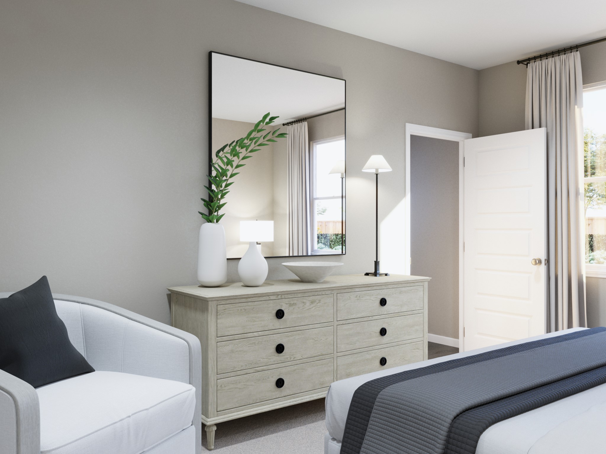 13646 Kit Run Splendora, TX 77372 - Photo 21 of 37 a bathroom with a sink and a mirror