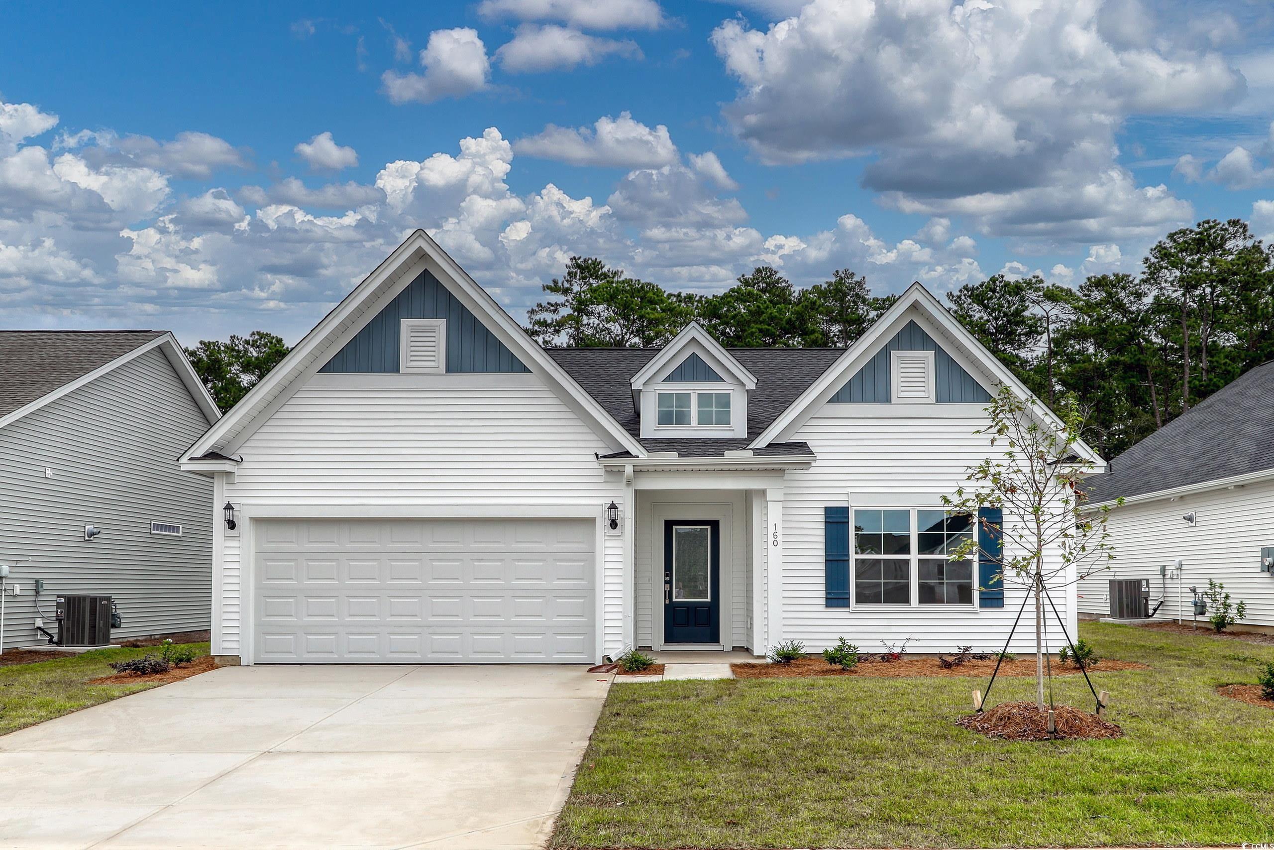 160 Azure Loop Myrtle Beach, SC 29588 - Photo 1 of 36 View of front of property featuring a front yard,
