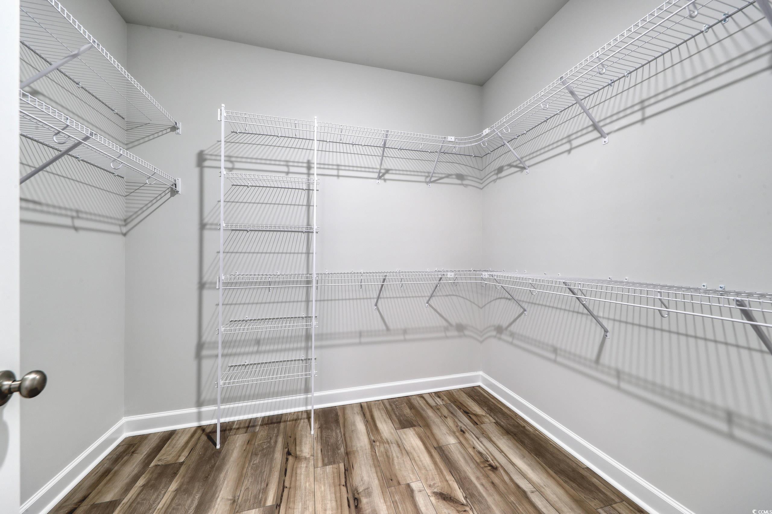 160 Azure Loop Myrtle Beach, SC 29588 - Photo 19 of 36 Walk in closet with hardwood / wood-style floors