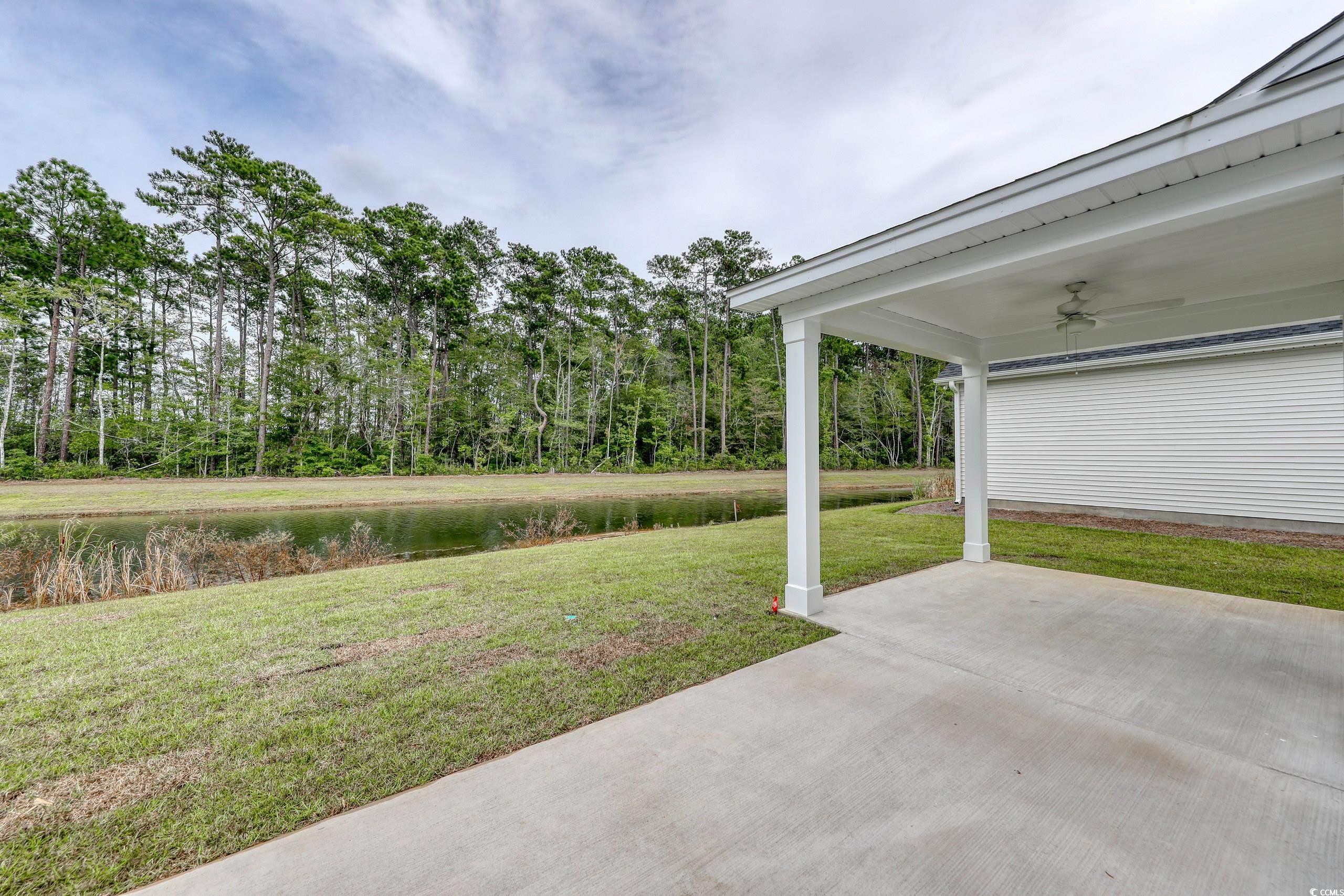 160 Azure Loop Myrtle Beach, SC 29588 - Photo 22 of 36 View of patio with ceiling fan