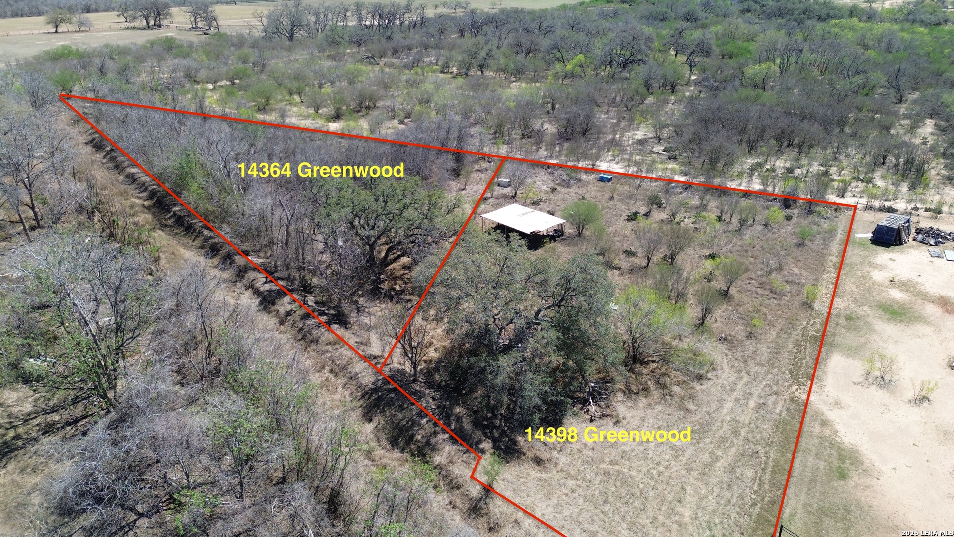 14364 Greenwood Road Atascosa, TX 78002 - Photo 6 of 10 a view of a forest with large trees