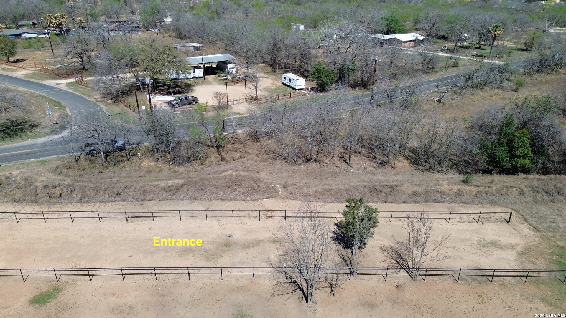 14364 Greenwood Road Atascosa, TX 78002 - Photo 8 of 10 a view of a yard