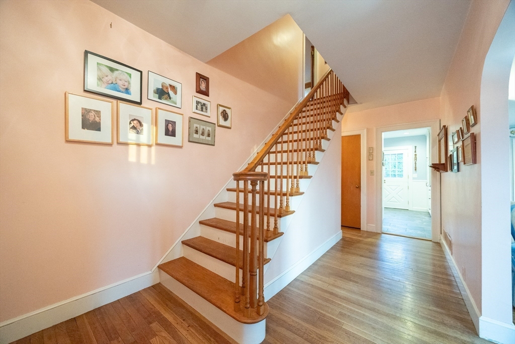 51 Barnstable Street Swampscott, MA 01907 - Photo 15 of 39 a view of entryway and hall with wooden floor