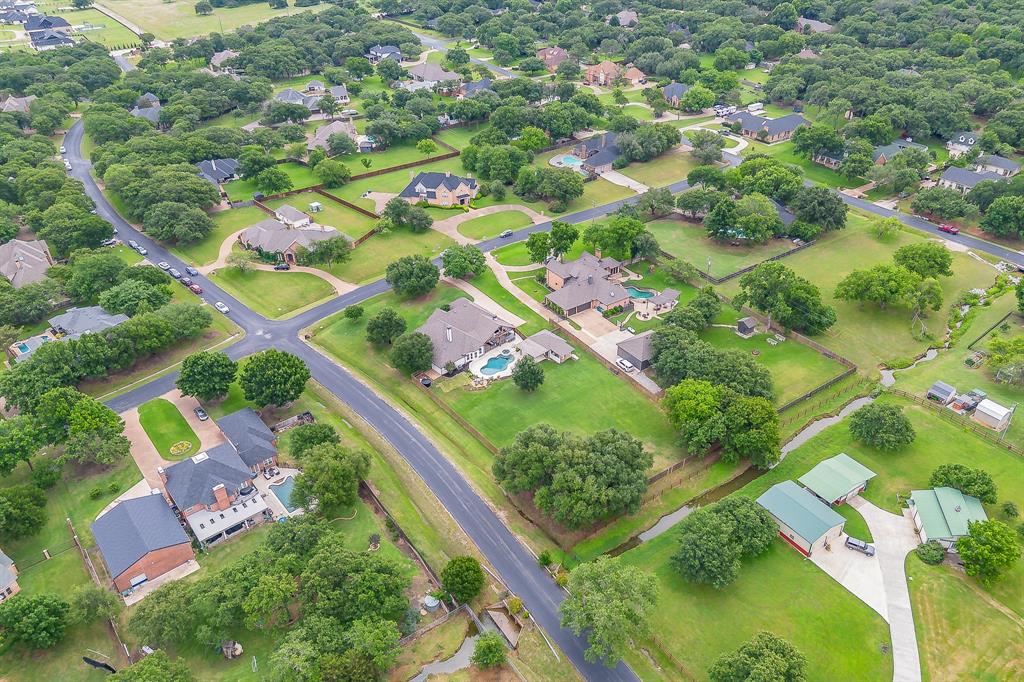 115 Pheasant Run Road Argyle, TX 76226 - Photo 36 of 40 an aerial view of a residential houses with outdoor space