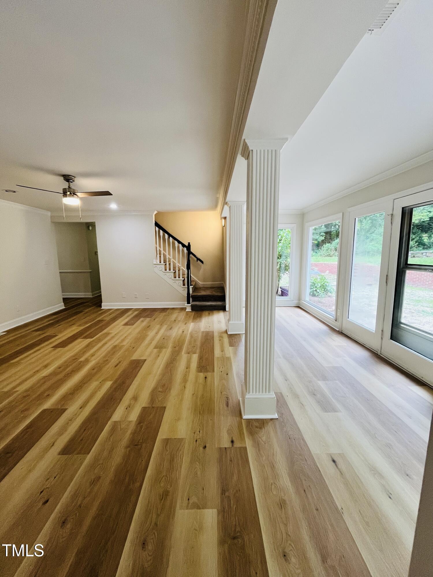 120 Dundee Road Fayetteville, NC 28303 - Photo 6 of 32 a bedroom with a bed and wooden floor