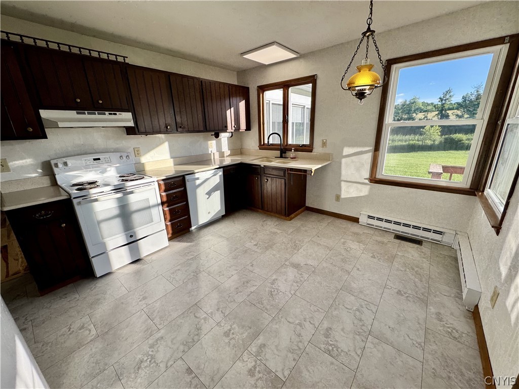 7043 Hutches Road Bath, NY 14810 - Photo 6 of 32 Kitchen with new Luxury Vinyl flooring