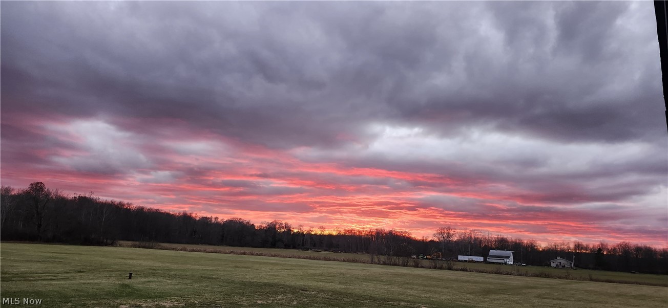 15227 Leroy Road Thompson, OH 44086 - Photo 47 of 50 Sunset on the farm