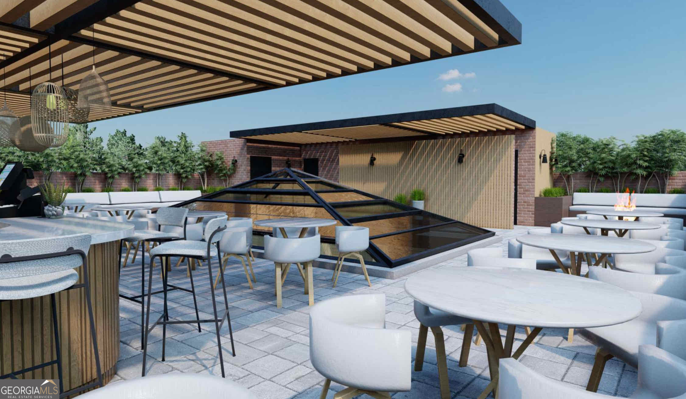 1141 Whitlock Avenue Southwest Marietta, GA 30064 - Photo 18 of 22 a patio with table and chairs