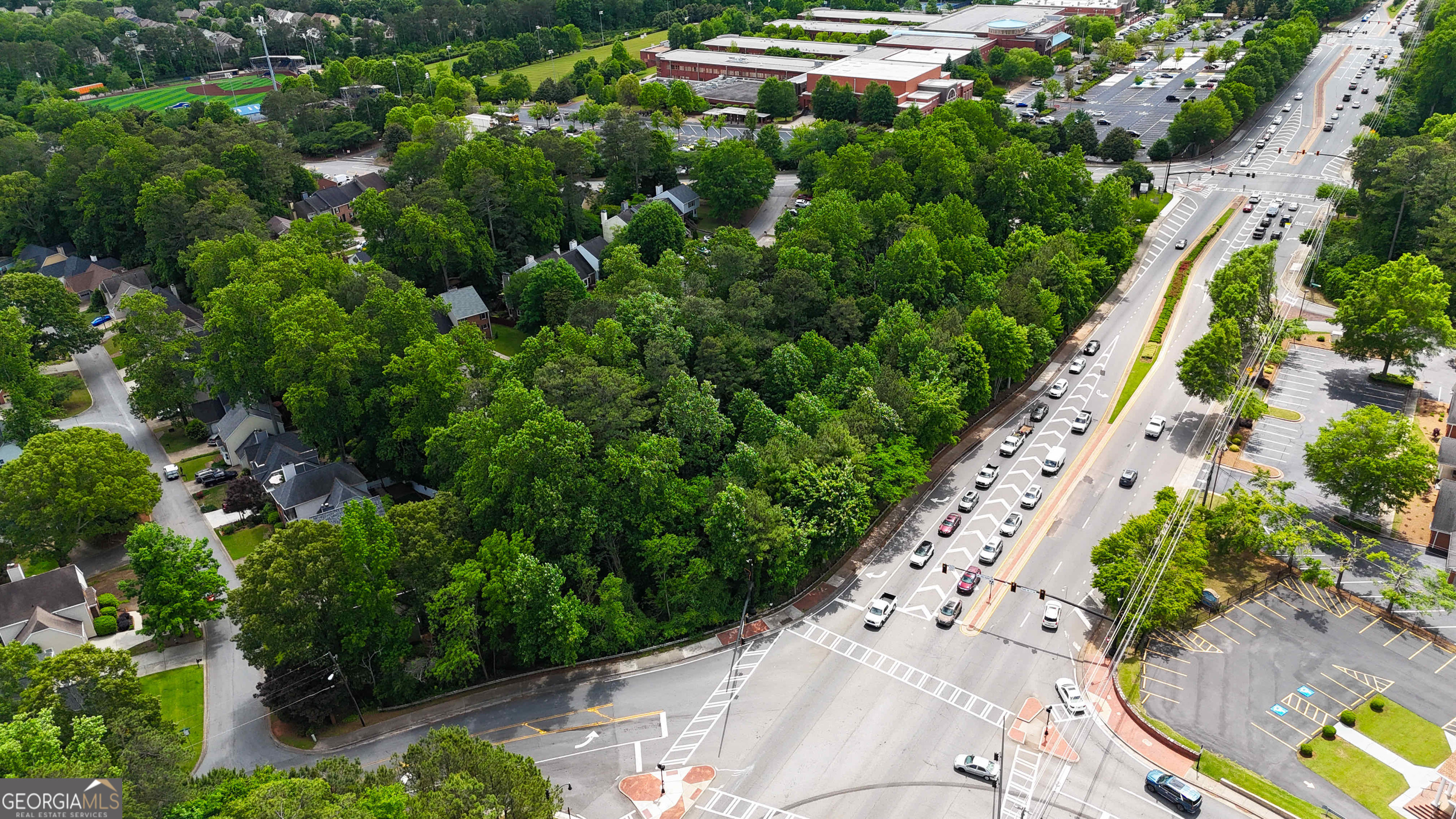 1141 Whitlock Avenue Southwest Marietta, GA 30064 - Photo 5 of 22 an aerial view of residential house with outdoor space