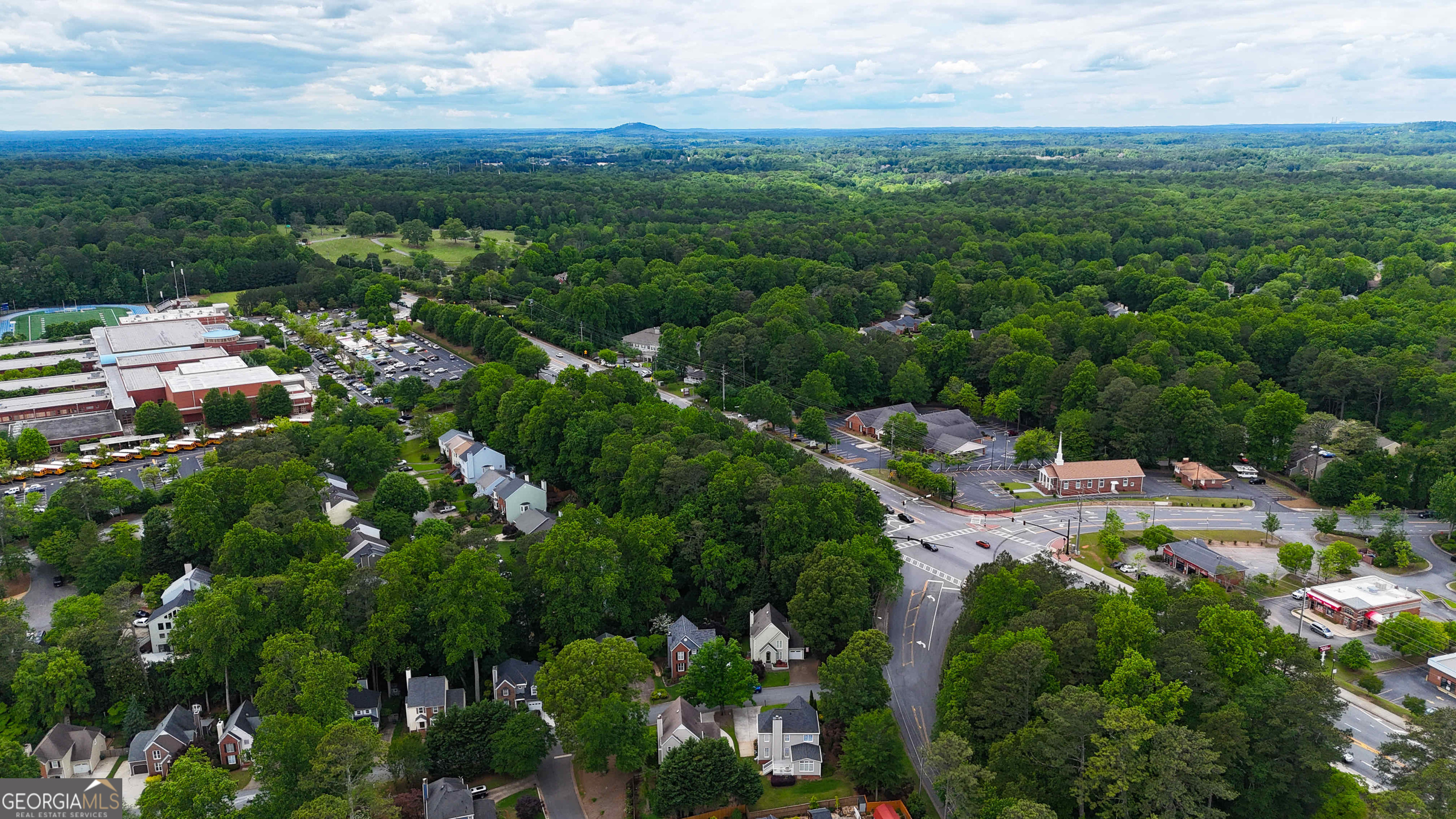 1141 Whitlock Avenue Southwest Marietta, GA 30064 - Photo 10 of 22 a view of a house with a garden