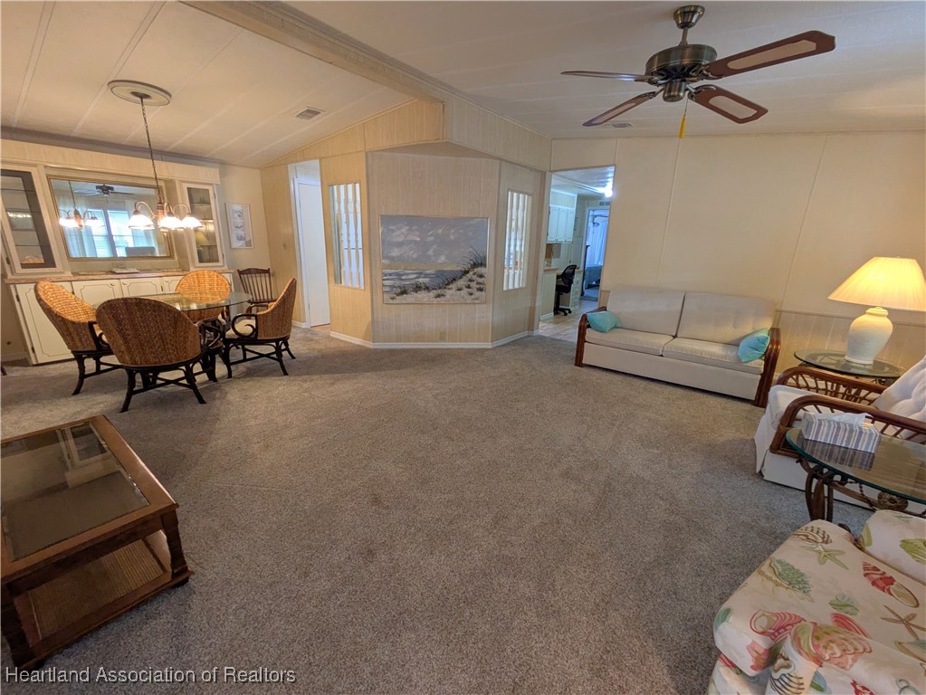 1525 Caribbean Road Sebring, FL 33870 - Photo 8 of 30 Cathedral ceiling, very bright and open