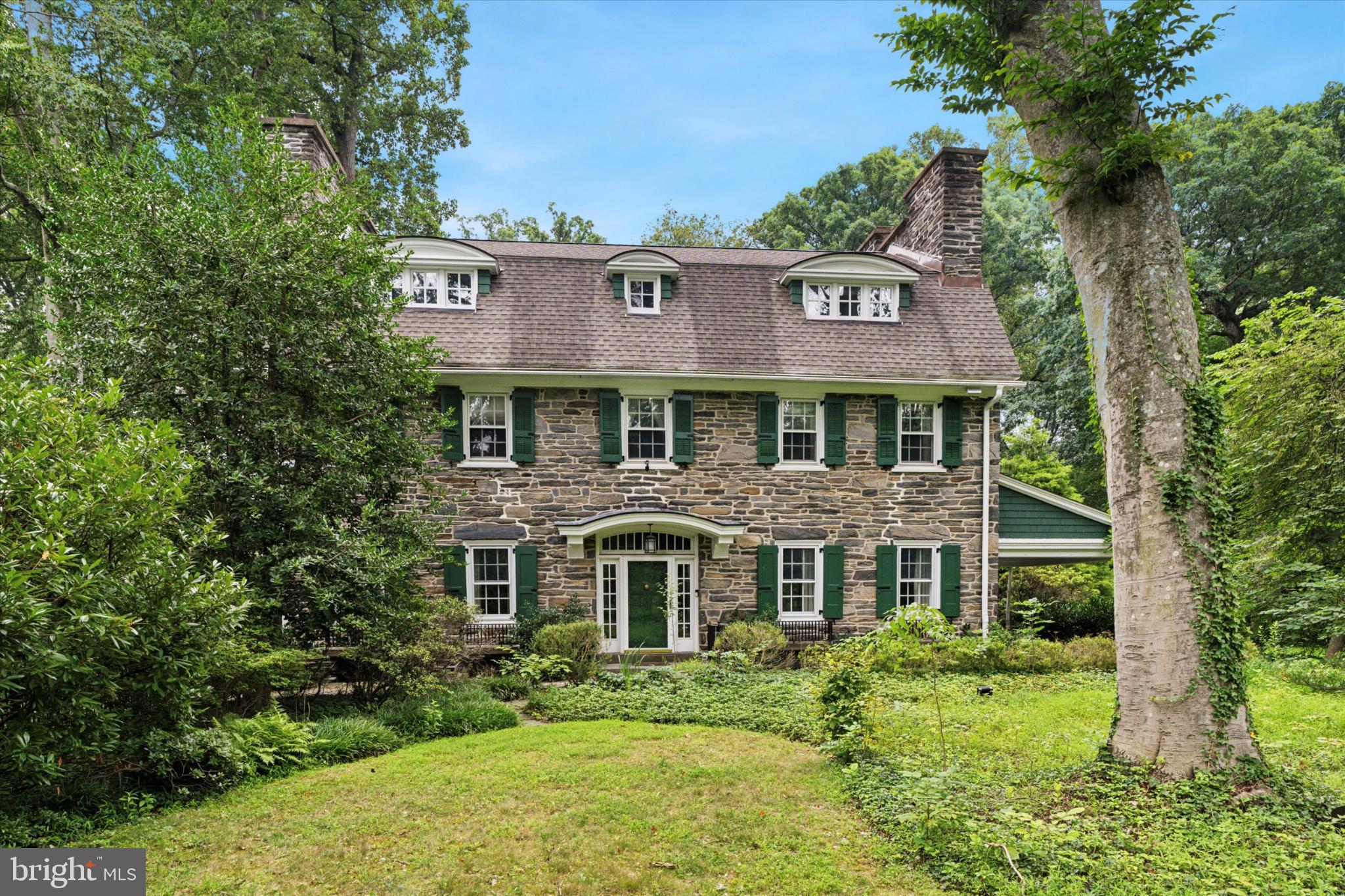 217 Glenn Road Ardmore, PA 19003 - Photo 2 of 65 front view of a house with a yard