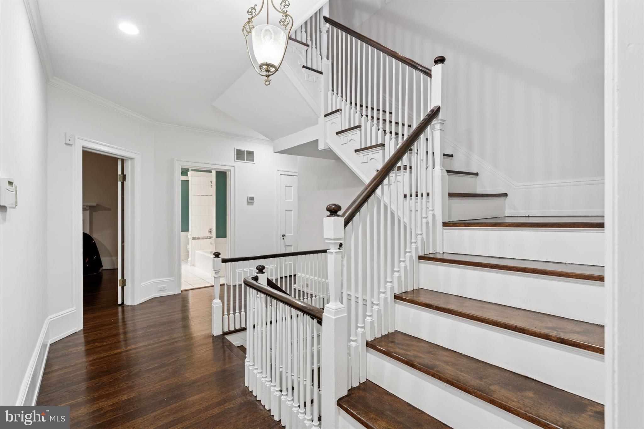 217 Glenn Road Ardmore, PA 19003 - Photo 36 of 65 a view of entryway and hall with wooden floor