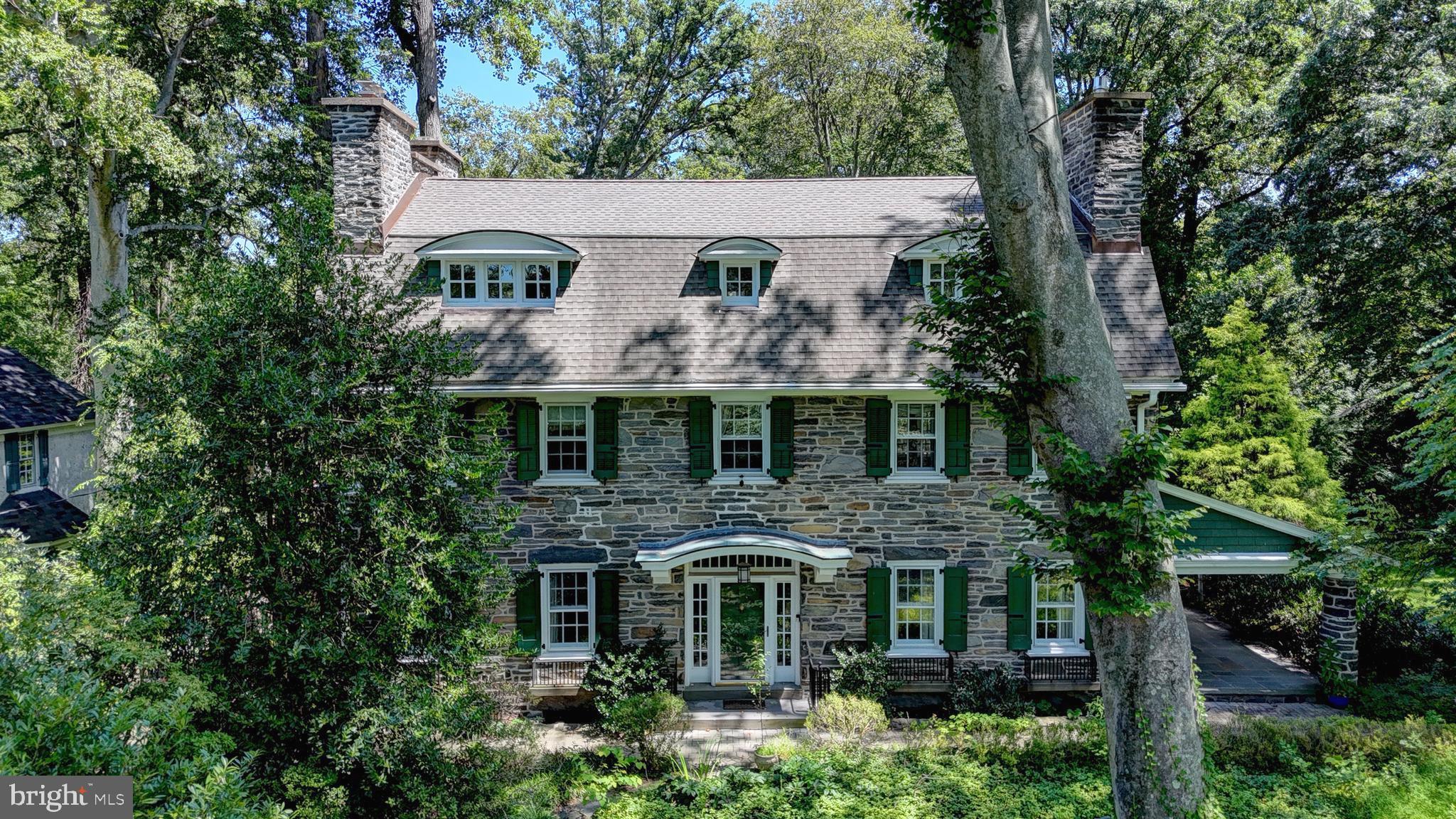 217 Glenn Road Ardmore, PA 19003 - Photo 4 of 65 a front view of a house with garden