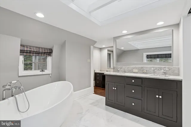 a bathroom with a sink