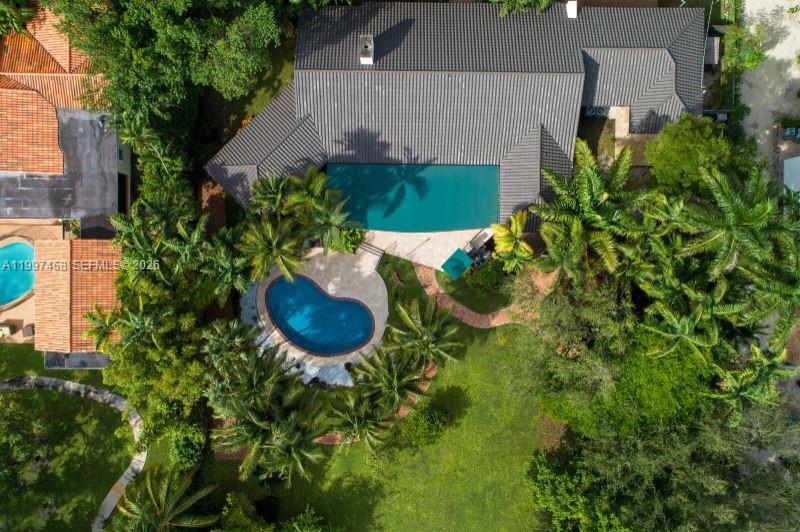 7405 Southwest 79th Court Miami, FL 33143 - Photo 15 of 29 an aerial view of a backyard