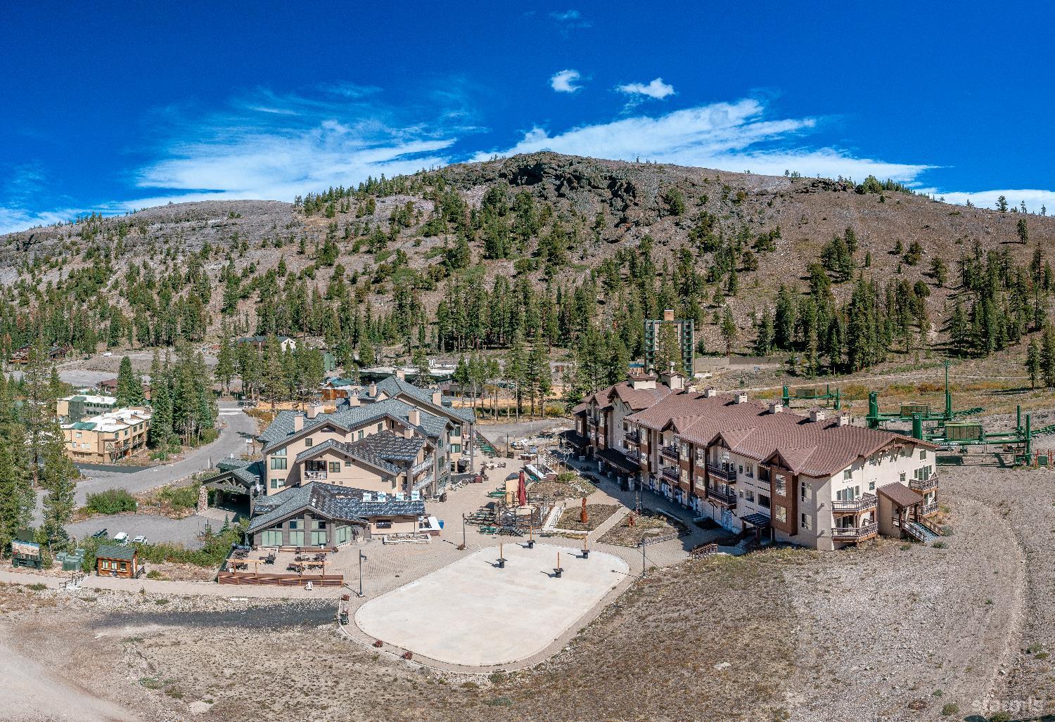 1399 Kirkwood Meadows Drive, Unit R220 Kirkwood, CA 95646 - Photo 33 of 40 a view of a terrace with couches and sky view