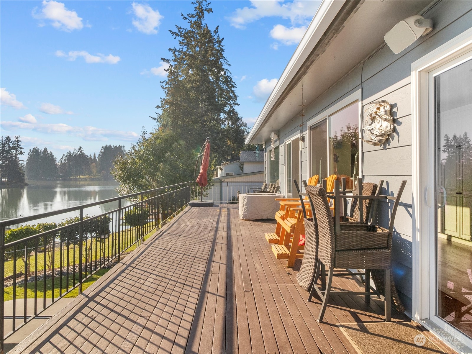 1304 153rd Street South Spanaway, WA 98387 - Photo 13 of 39 a view of a balcony with chairs