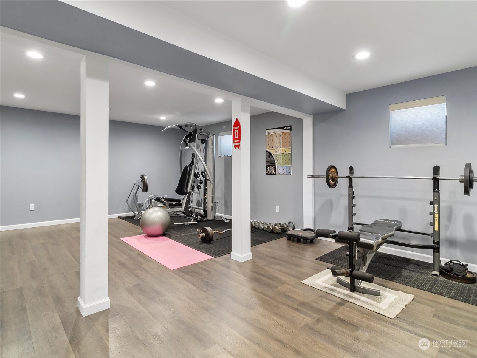 1304 153rd Street South Spanaway, WA 98387 - Photo 20 of 39 a view of a room with gym equipment