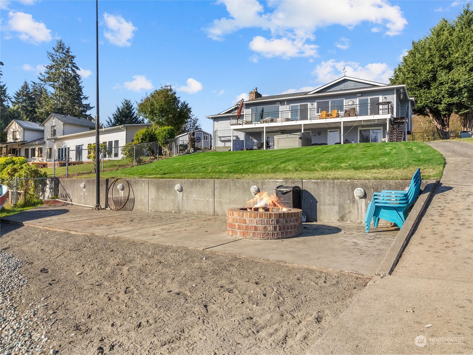 1304 153rd Street South Spanaway, WA 98387 - Photo 30 of 39 a view of a house with backyard and sitting area
